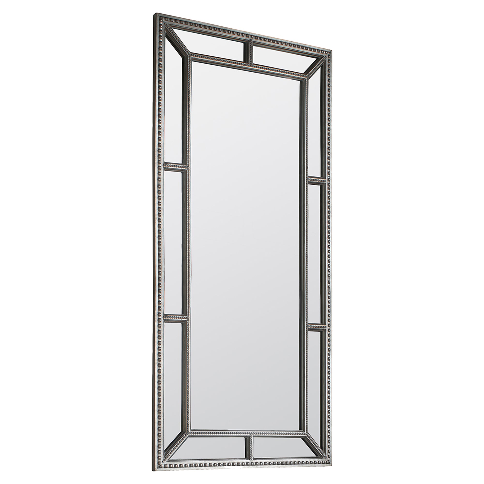 Leeton Leaner Mirror, 79x158cm Silver Price Comparisons | Compare The Build