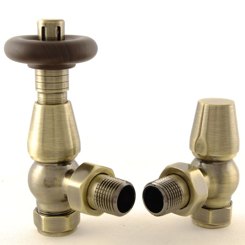 West Thermostatic Valves, Bentley, Antique Brass Angled - 8mm Price Comparisons | Compare The Build