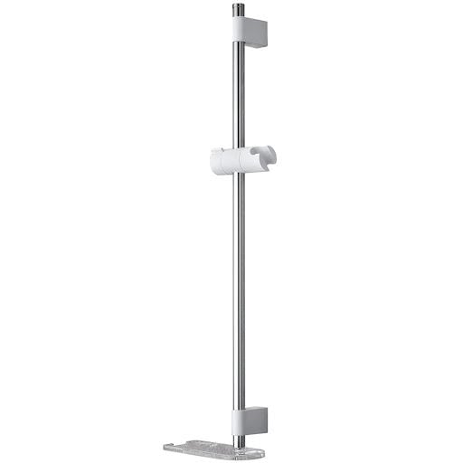 Mira Beat Shower Riser Rail - White & Chrome Price Comparisons | Compare The Build