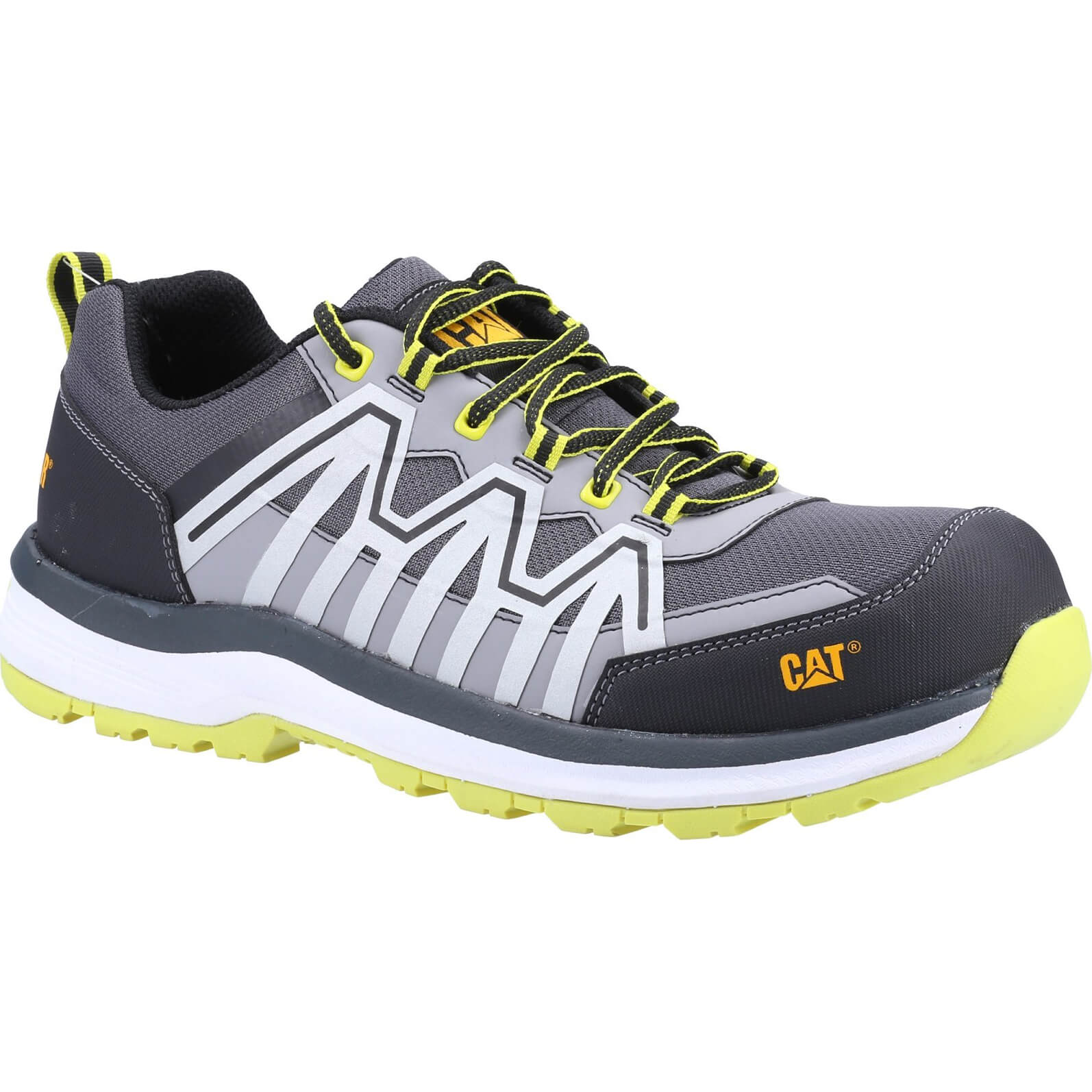 Caterpillar Mens Charge S3 Safety Trainer Lime Size 8 Price Comparisons | Compare The Build