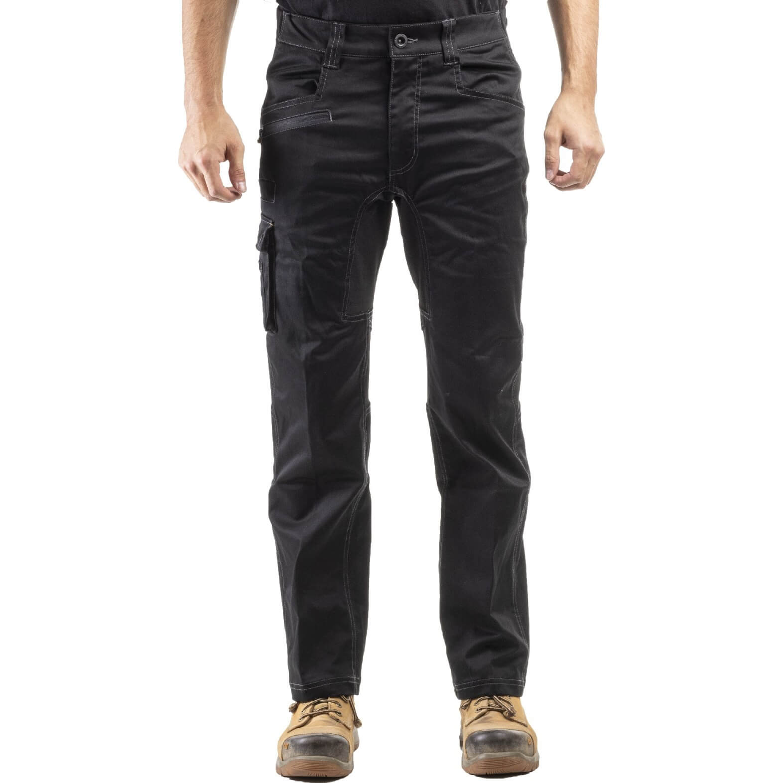 Caterpillar Mens Operator FX Trousers Black 34" 30" Price Comparisons | Compare The Build