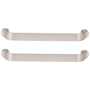 Straight Cabinet Handle Satin Nickel 140mm - Pack of 2 Price Comparisons | Compare The Build