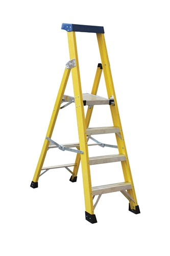 Norslo 3 Step Plus Platform Fibre Glass Step Ladder Price Comparisons | Compare The Build