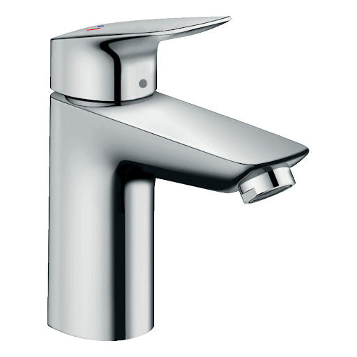 hansgrohe Logis Single Lever Basin Mixer Tap 100 CoolStart with Pop-Up Waste Chrome Price Comparisons | Compare The Build