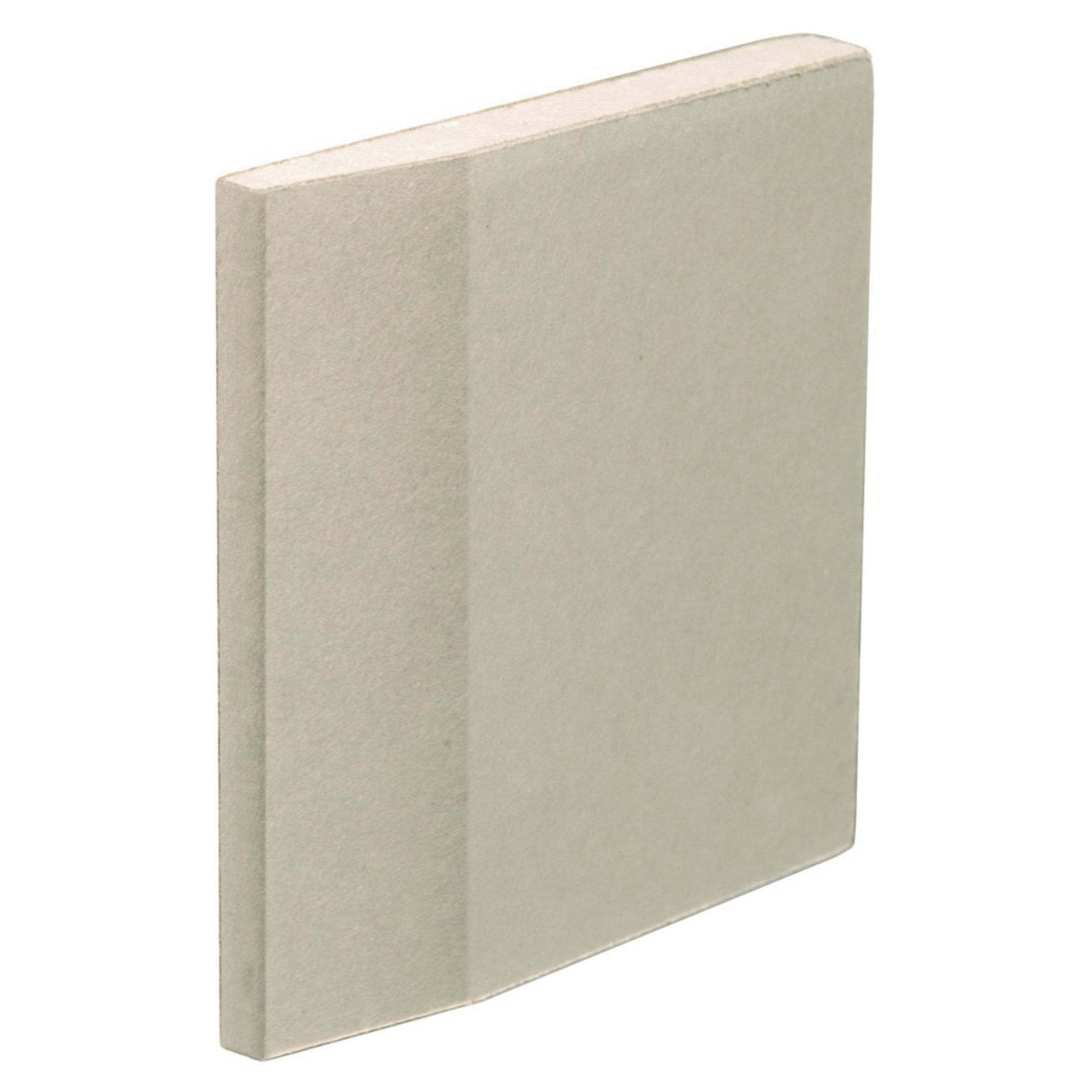 Standard Tapered edge Plasterboard, (L)1.8m (W)0.9m (T)9.5mm Price Comparisons | Compare The Build