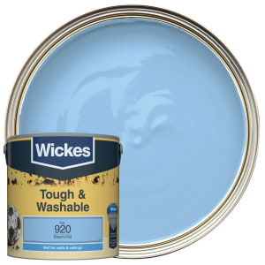 Wickes Tough & Washable Matt Emulsion Paint - Beach Hut No.920 - 2.5L Price Comparisons | Compare The Build