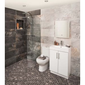 Wickes Colorado Silver Grey Porcelain Wall and Floor Tile - 598 x 298mm - Pack of 6 Price Comparisons | Compare The Build