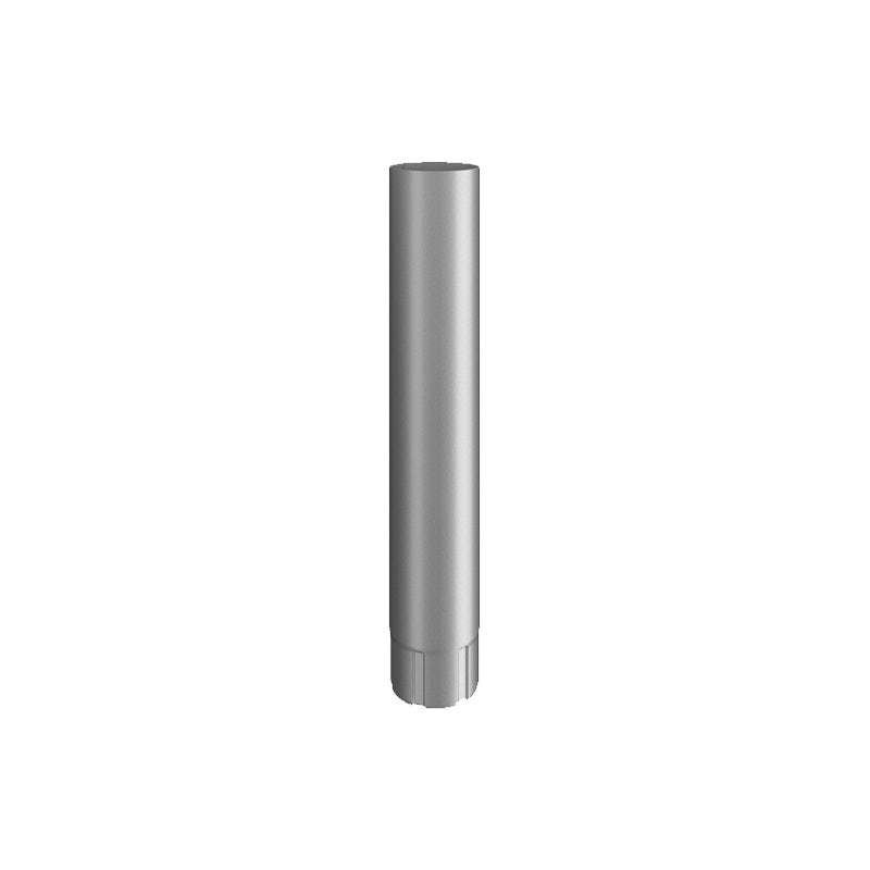 Lindab Round Intermediate Pipe 120mm x 1m Anthracite Metallic Galvanised Steel MST1120AM Price Comparisons | Compare The Build