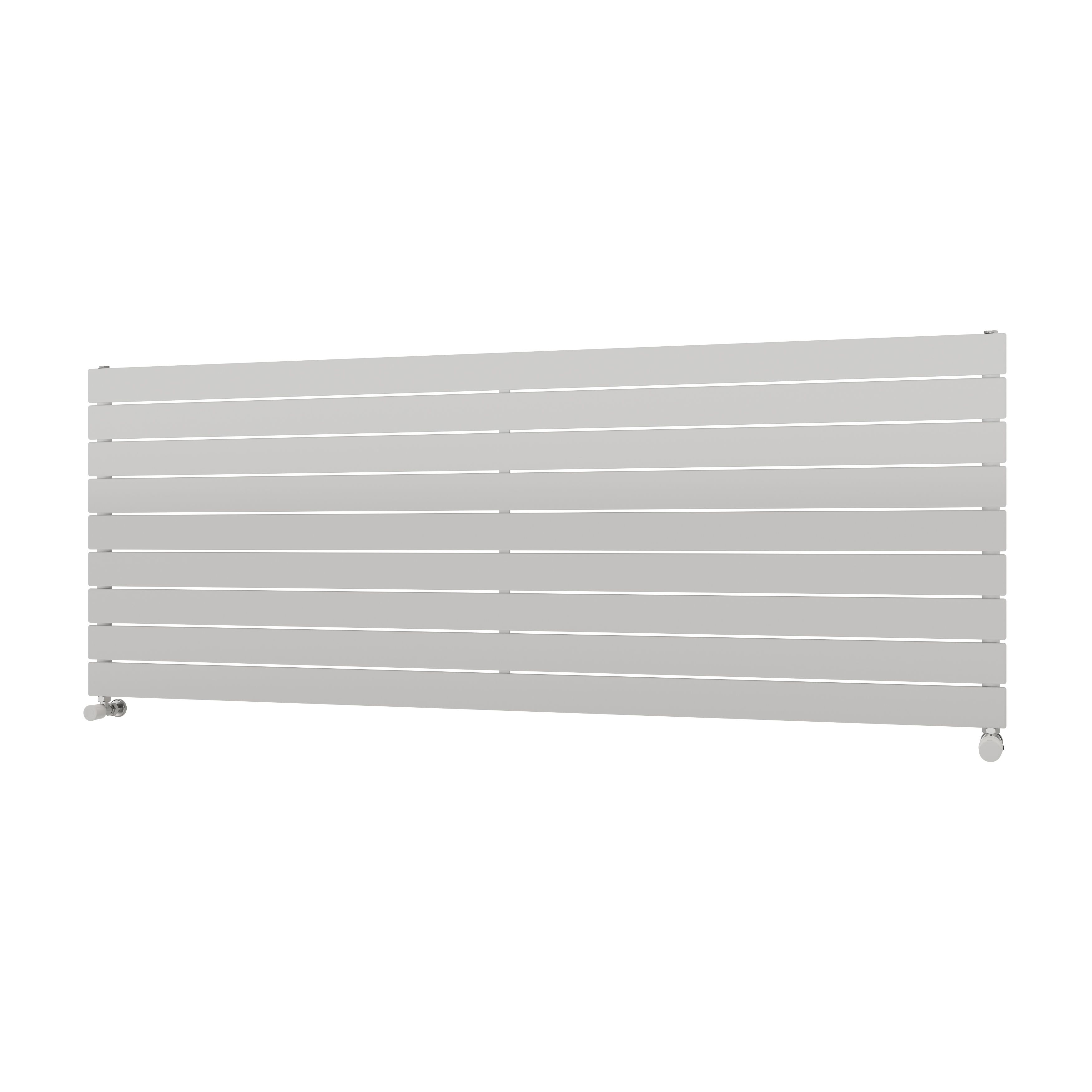 Ximax Vertirad Satin White Horizontal Designer Panel Radiator, (W)1800mm X (H)670mm Price Comparisons | Compare The Build