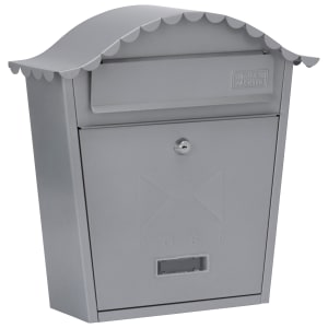 Burg-Wachter Classic Silver Post Box Price Comparisons | Compare The Build