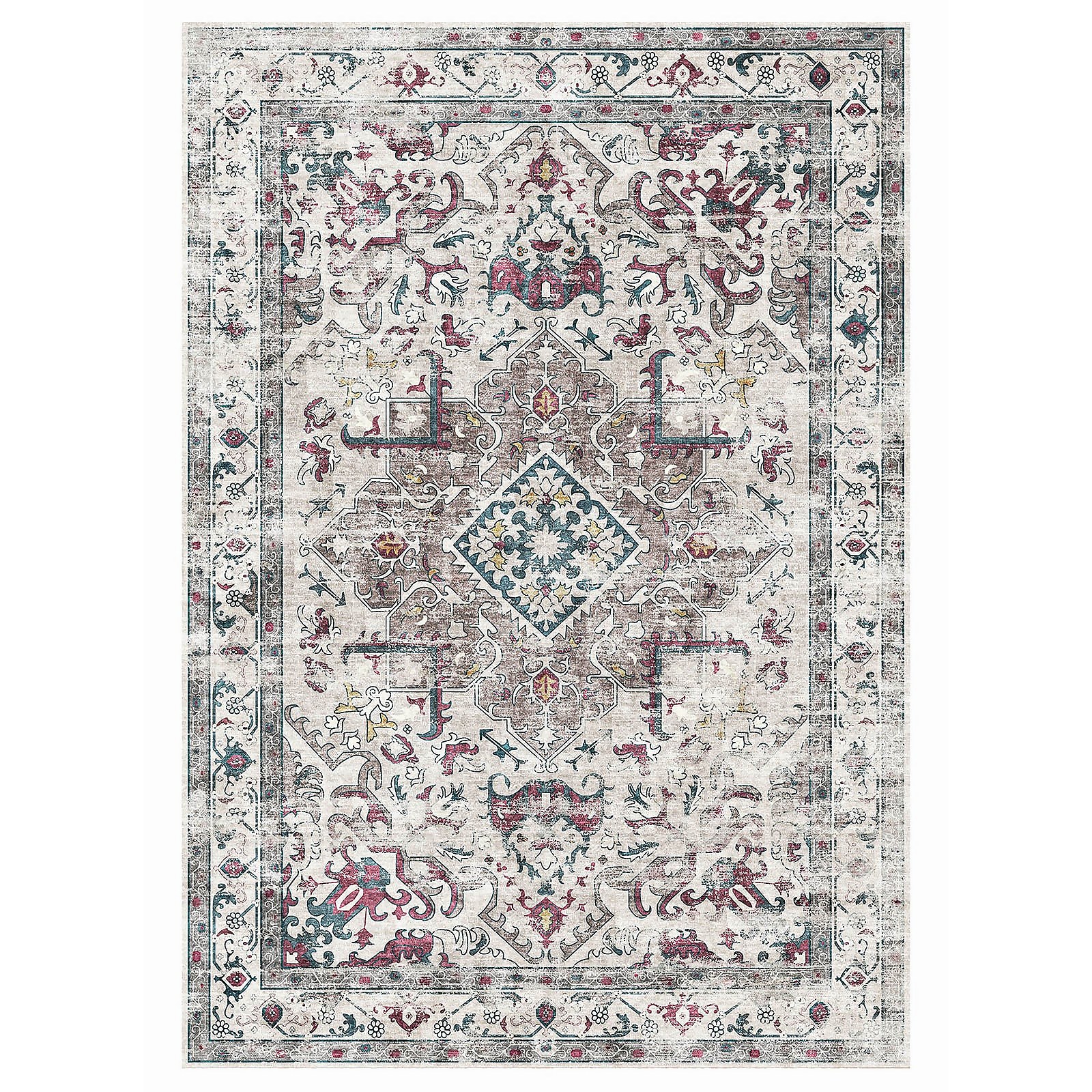 Bahala Washable Rug - Multicoloured - 160x230cm Price Comparisons | Compare The Build