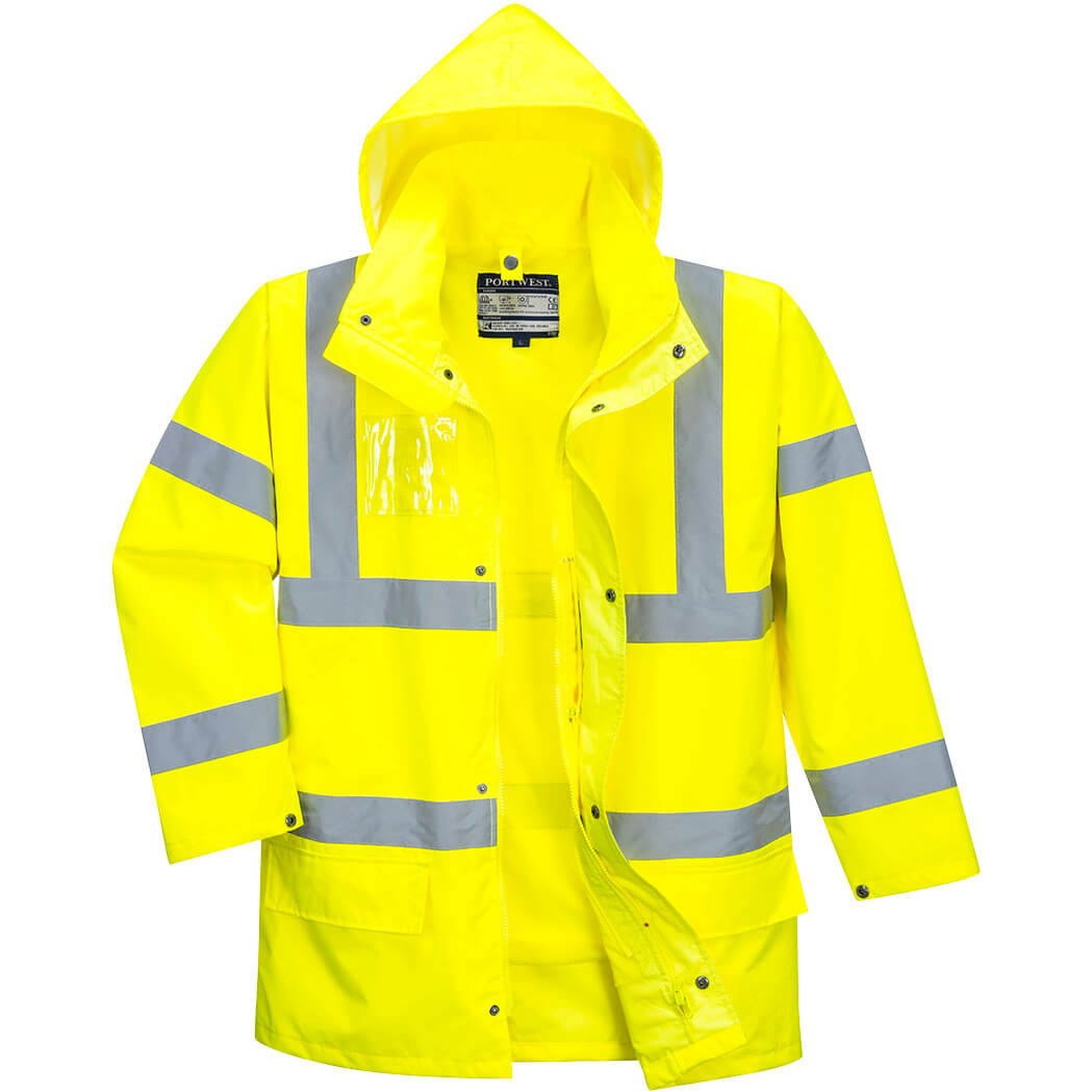 Portwest S765 Essential Hi Vis 5in1 Jacket Yellow 2XL Price Comparisons | Compare The Build