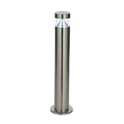 Blooma Pelias Stainless Steel Effect Mains-Powered 1 Lamp Led Outdoor Post Light (H)500mm Price Comparisons | Compare The Build