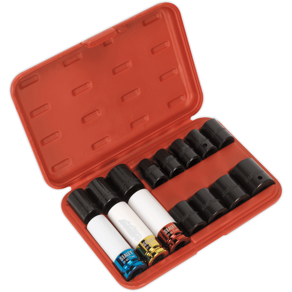 Sealey 15 Piece 1/2" Drive Impact Socket and Wheel Nut Remover Set 1/2" Price Comparisons | Compare The Build