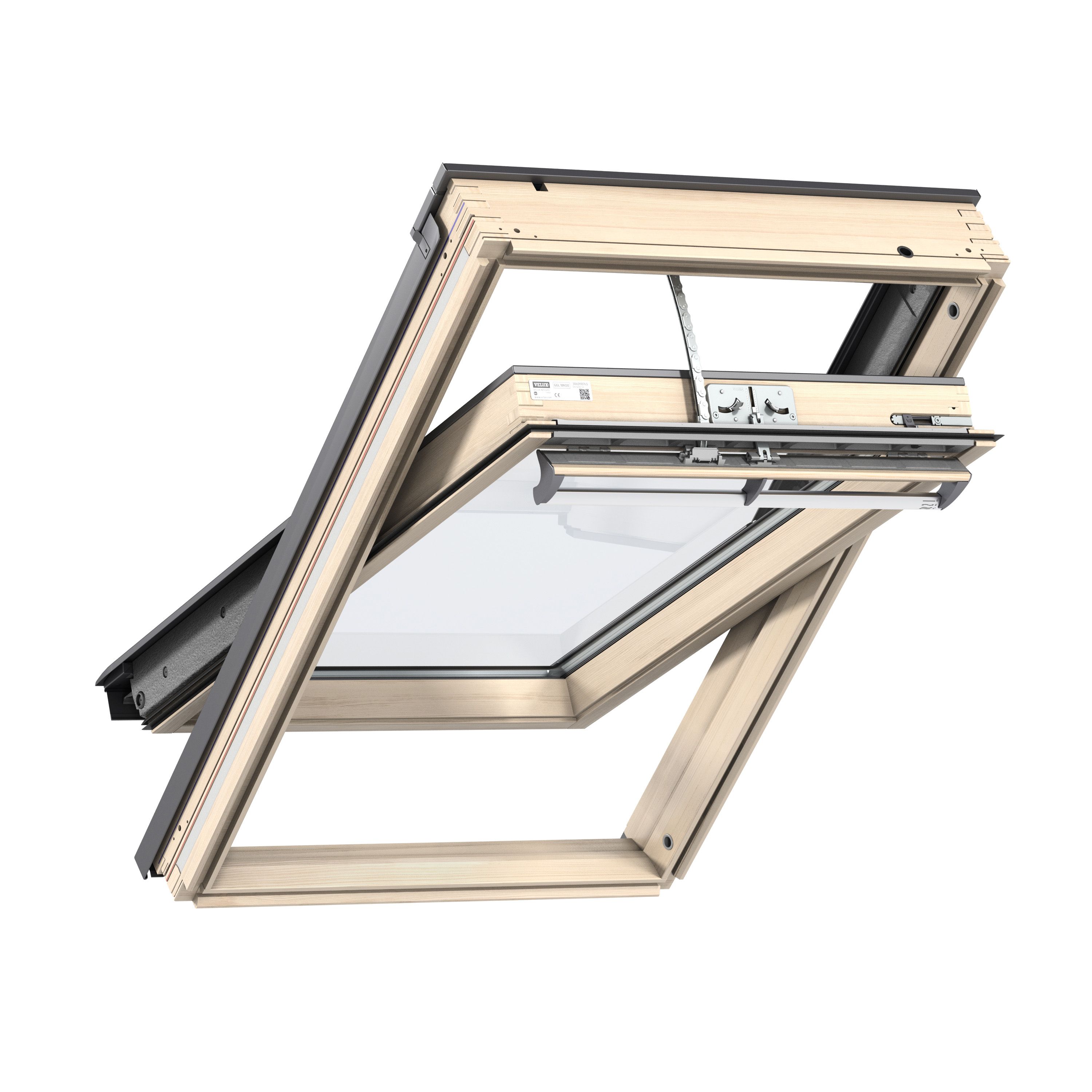 Velux Pine Centre Pivot Roof Window (H)1400mm (W)940mm Price Comparisons | Compare The Build