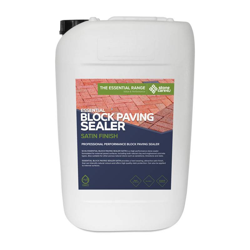 Essential Block Paving Sealer Satin Finish 25L Price Comparisons | Compare The Build