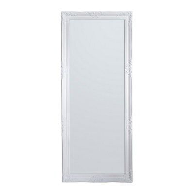 Colours Tibertus White Rectangular Framed Mirror (H)15.2Cm (W)63.5Cm Price Comparisons | Compare The Build