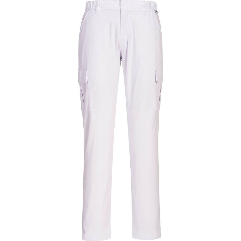 Portwest Stretch Slim Combat Trousers White 32" 31" Price Comparisons | Compare The Build