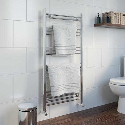 Essentials Heated Towel Rail Chrome 1200 x 600mm Flat Price Comparisons | Compare The Build