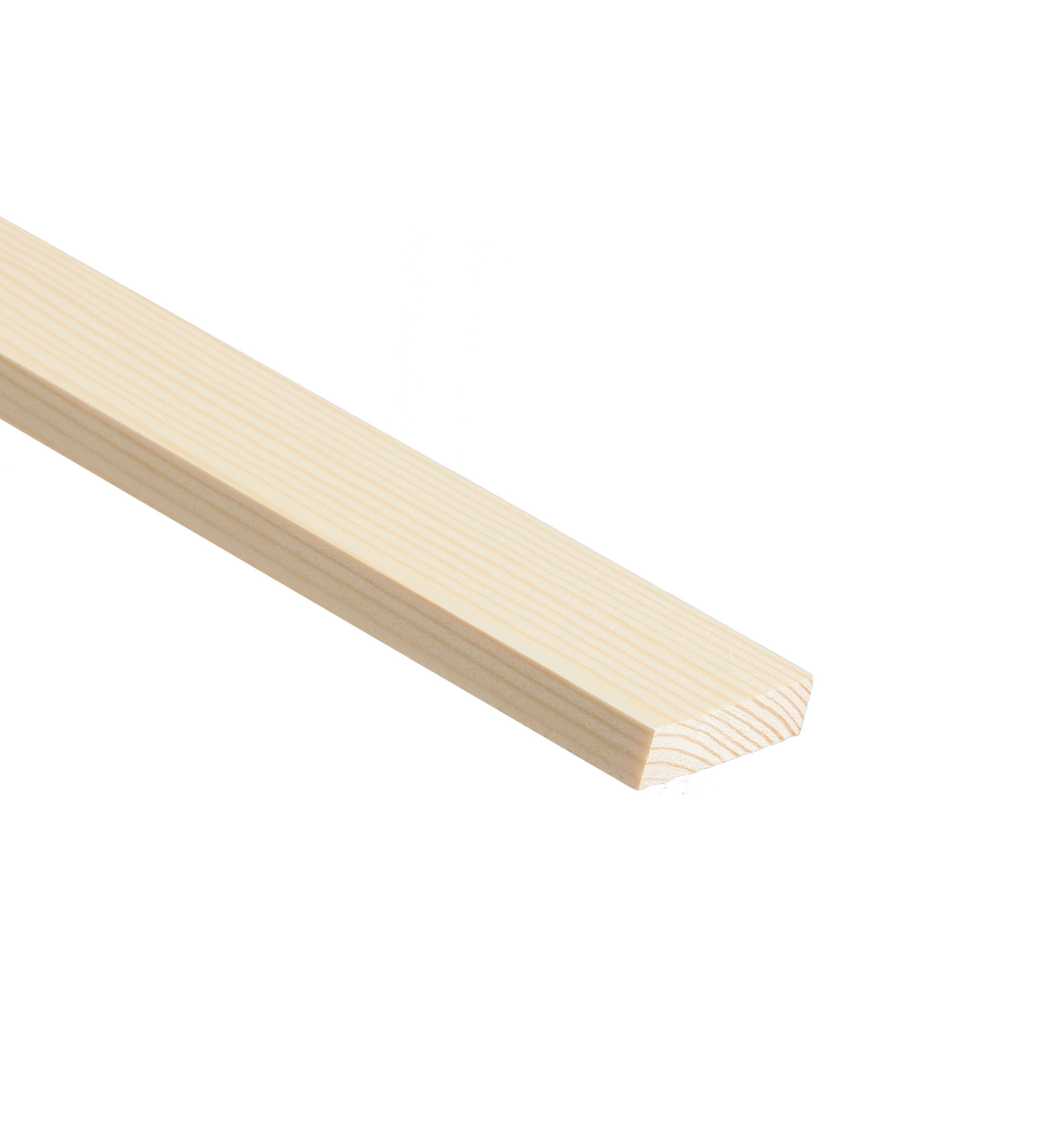 Cheshire Mouldings Natural Pine Moulding (L)2.4M (W)44.5mm (T)10.5mm Price Comparisons | Compare The Build