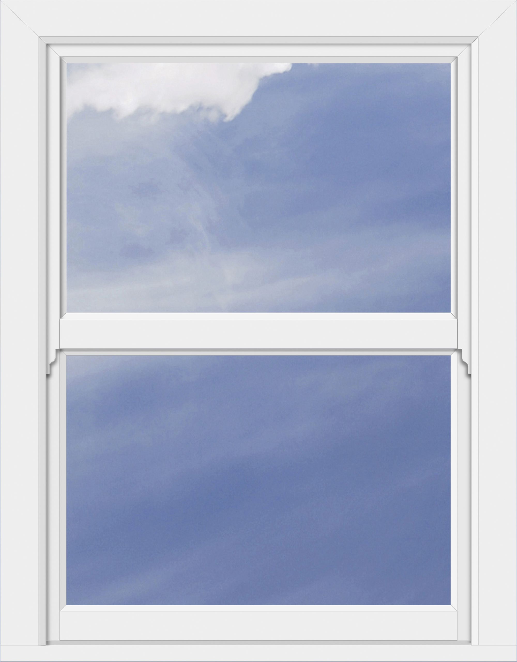 Crystal Clear Double Glazed White Upvc Sliding Sash Window, (H)1490mm (W)890mm Price Comparisons | Compare The Build