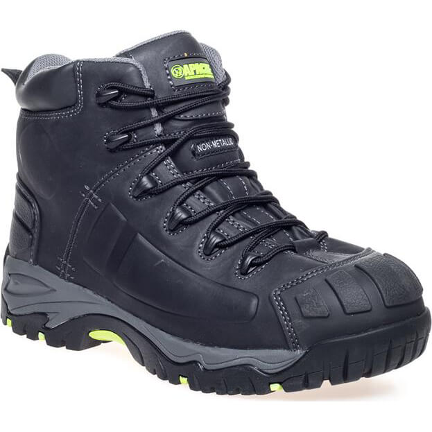 Apache Mercury Non Metallic Waterproof Safety Boots Black Size 7 Price Comparisons | Compare The Build