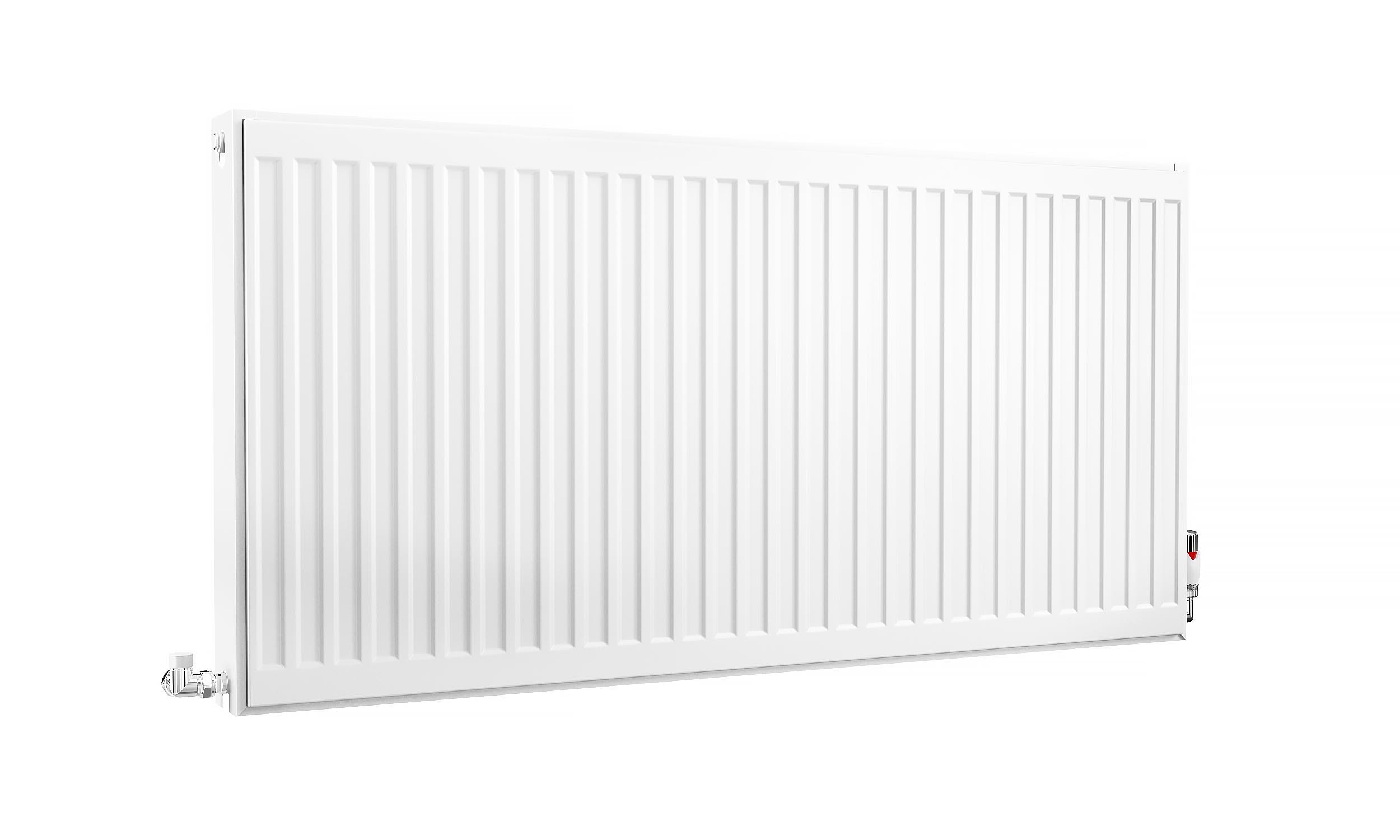 Kartell K-Rad Compact Horizontal Radiator, White, 600mm x 1200mm - Double Panel, Double Convector Price Comparisons | Compare The Build