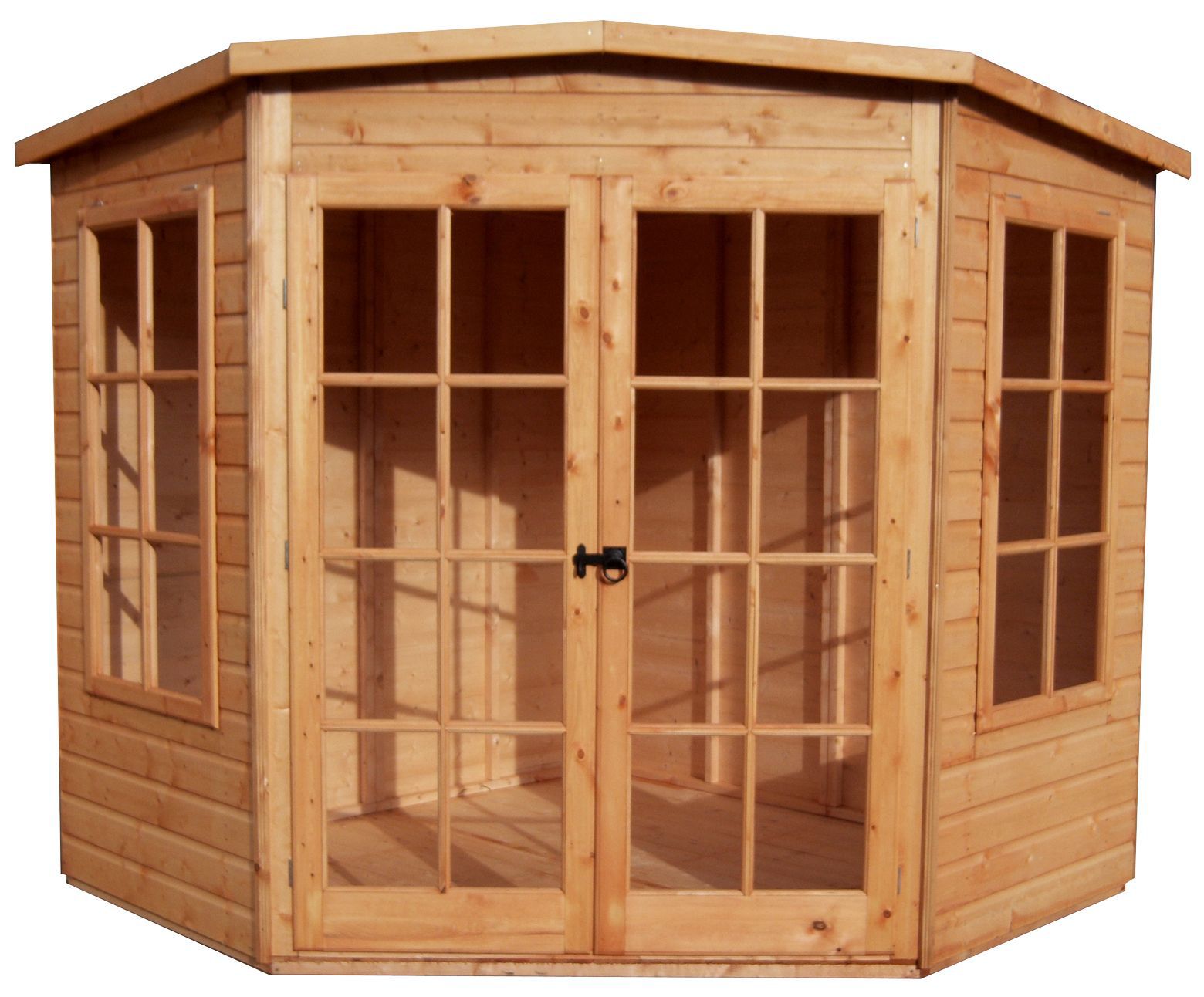 Shire Hampton 8X8 Pent Shiplap Wooden Summer House - Assembly Service Included Price Comparisons | Compare The Build