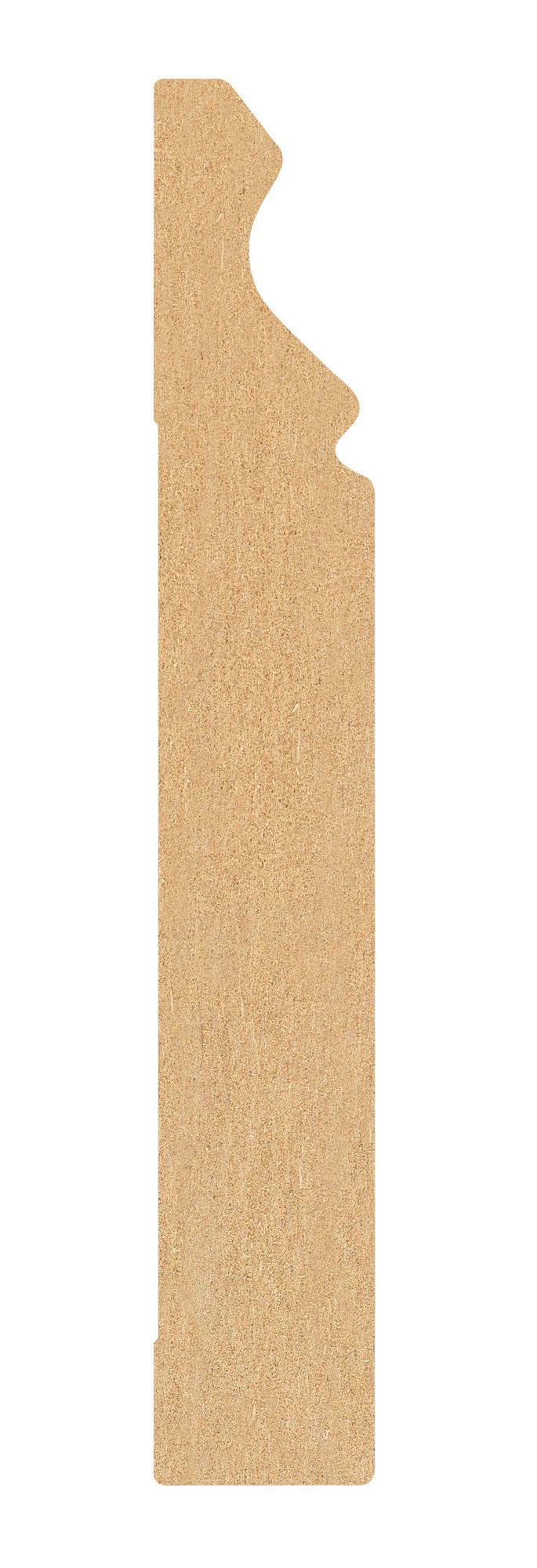 MDF Ogee Skirting board (L)2.4m (W)119mm (T)18mm Price Comparisons | Compare The Build