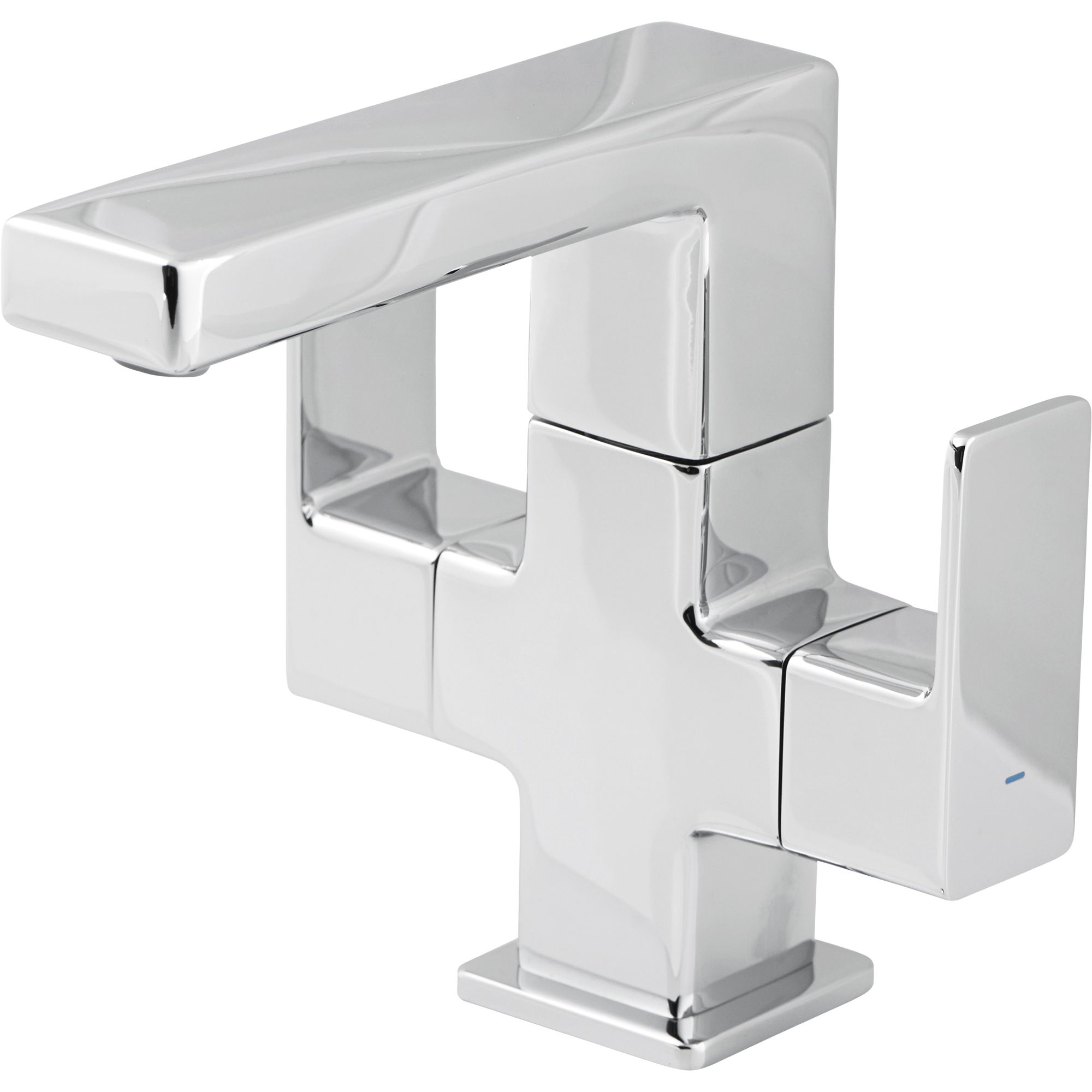 GoodHome Wydon 2 Lever Contemporary Basin Mono Mixer Tap Price Comparisons | Compare The Build