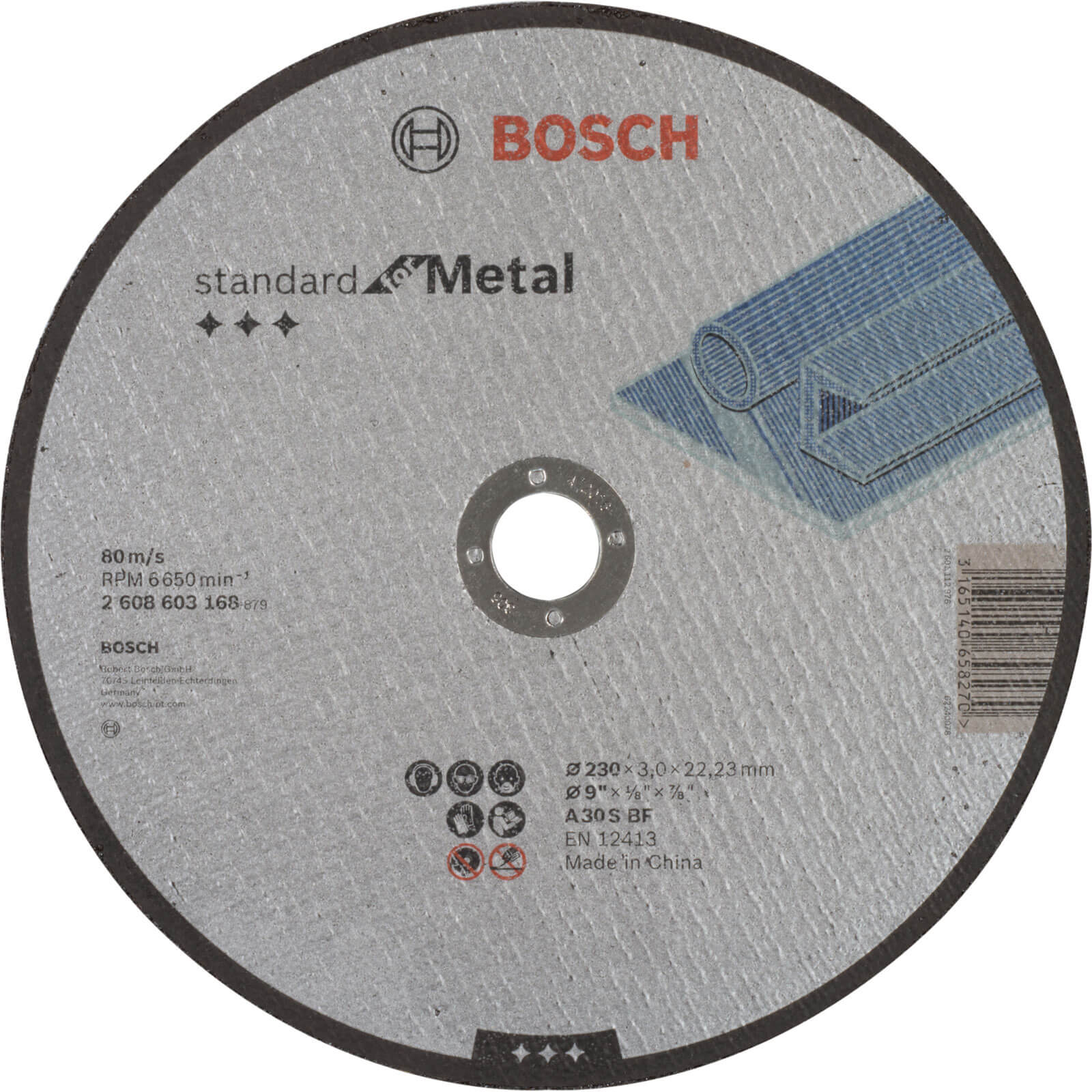 Bosch Standard Metal Cutting Disc 230mm 3mm 22mm | Compare The Build