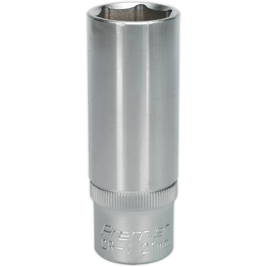 Sealey 1/2" Drive Deep Hexagon WallDrive Socket Metric 1/2" 21mm Price Comparisons | Compare The Build