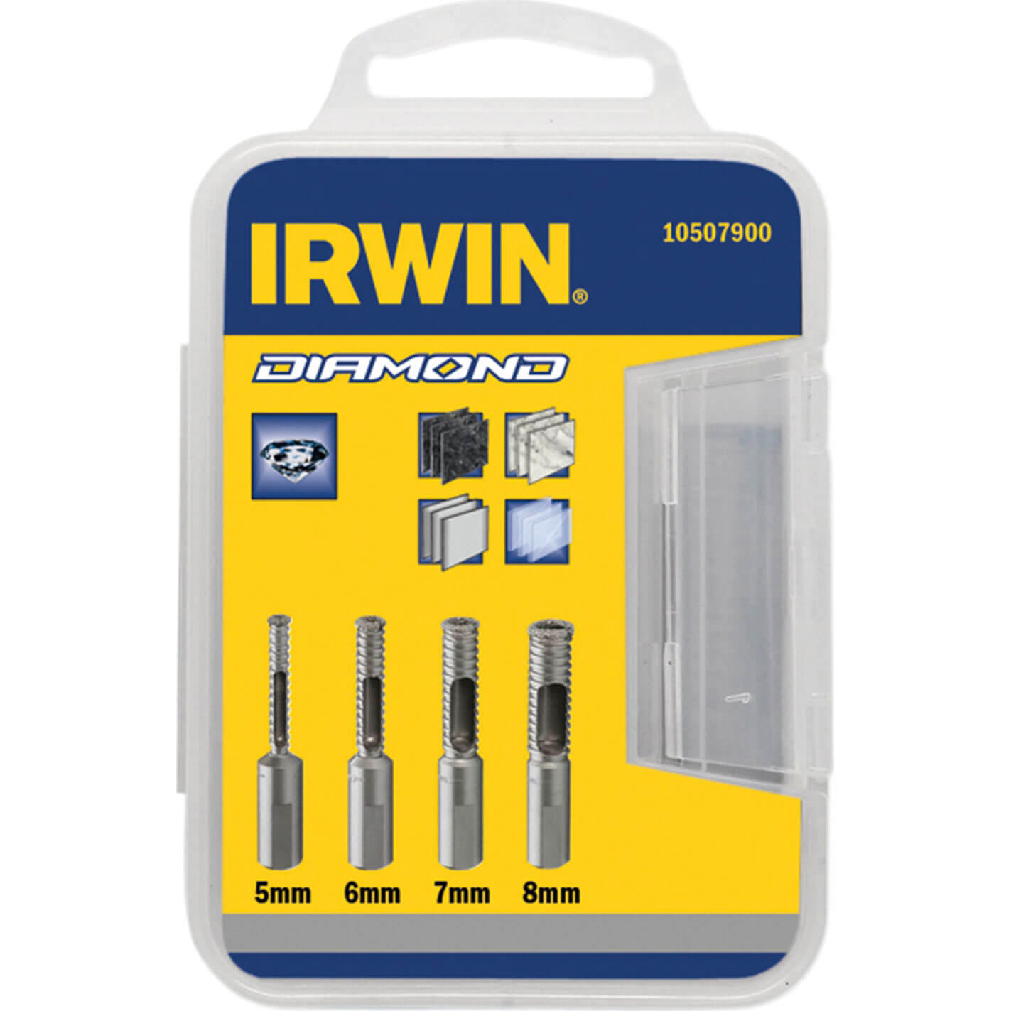 Irwin 4 Piece Diamond Tipped Drill Bit Set Price Comparisons | Compare The Build