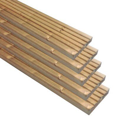 Blooma Madeira Value Softwood Deck Board (L)1.8M (W)95mm (T)25mm, Pack Of 5 Price Comparisons | Compare The Build