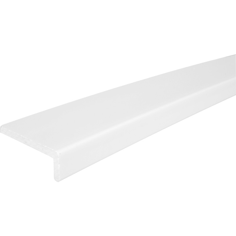 9mm Cover Fascia Board 225mm x 3m (4 Pack) in White Price Comparisons | Compare The Build