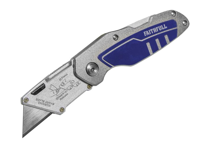 Faithfull FAITKLBPRO Professional Lock Back Utility Knife Price Comparisons | Compare The Build