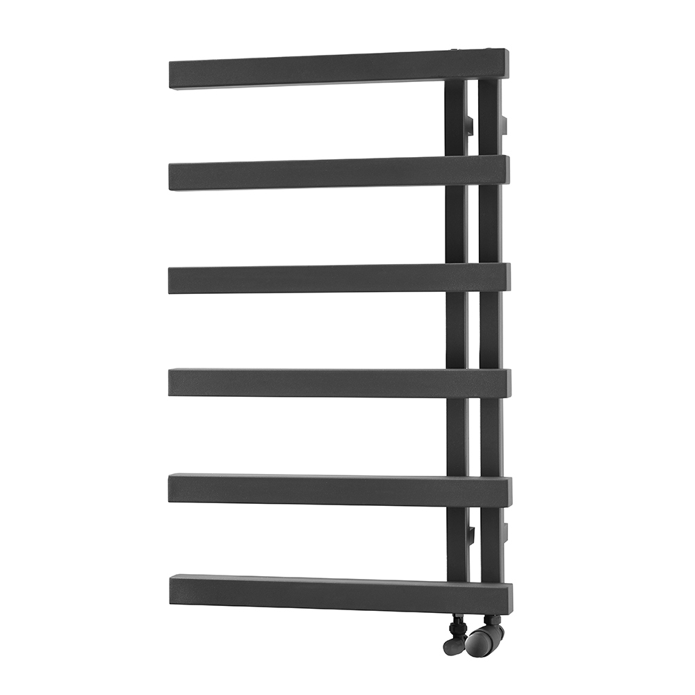 Towelrads Soho Designer Rail, Anthracite, 1245x500mm Price Comparisons | Compare The Build