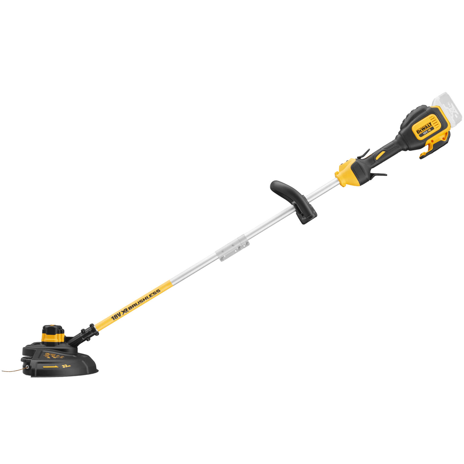 DeWalt DCM561S 18v XR Cordless Split Shaft Brushless Grass Trimmer 330mm No Batteries No Charger Price Comparisons | Compare The Build