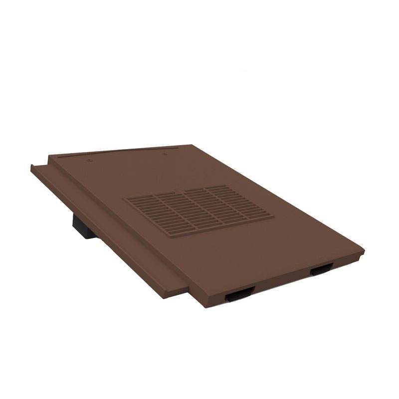 Manthorpe Thin Leading Edge In-line Tile Vent - Dark Brown Manthorpe Building Products GTV-TE-BR Price Comparisons | Compare The Build