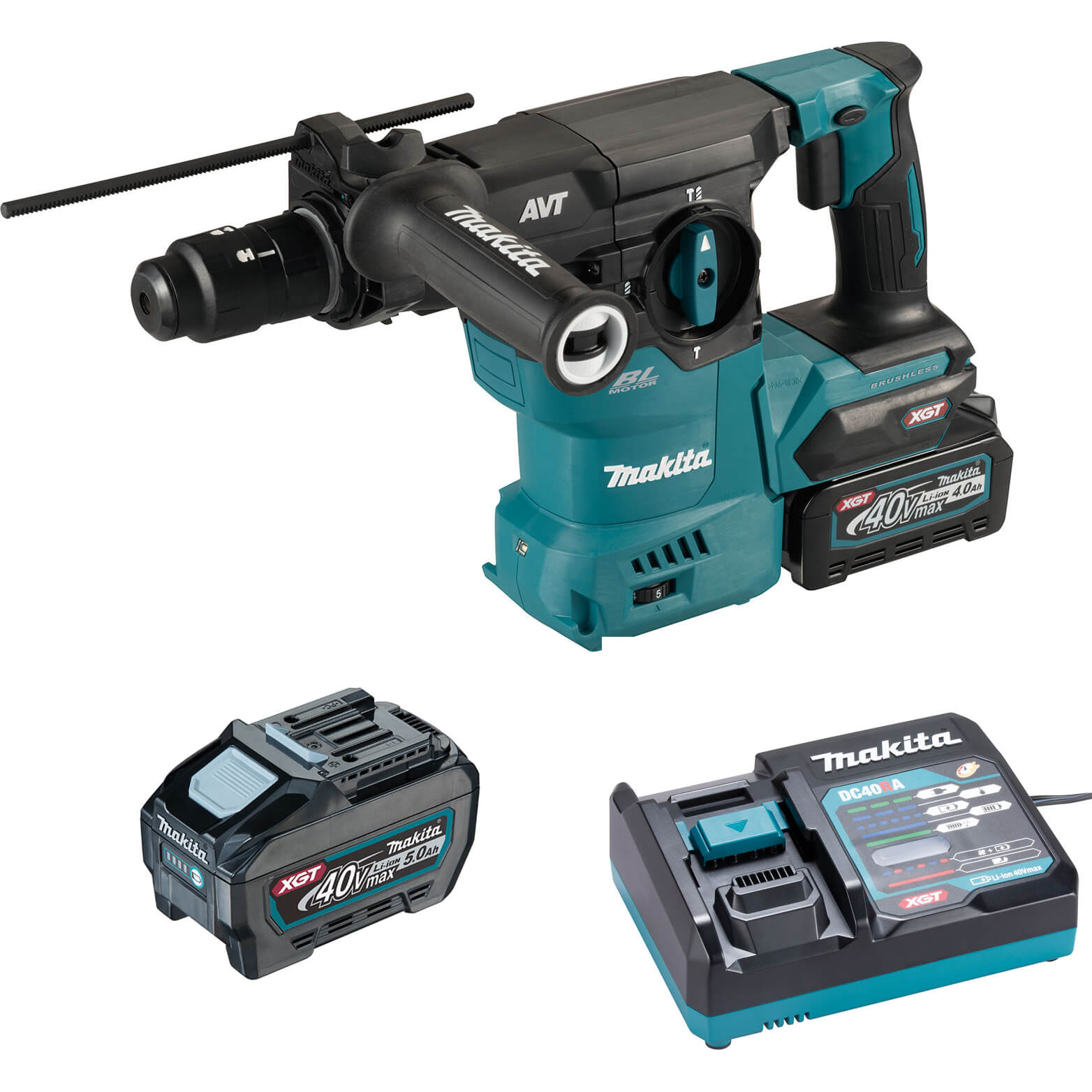 Makita HR009G 40v Max XGT Cordless SDS Plus Rotary Hammer Drill 2 x 5ah Li-ion Charger Case Price Comparisons | Compare The Build