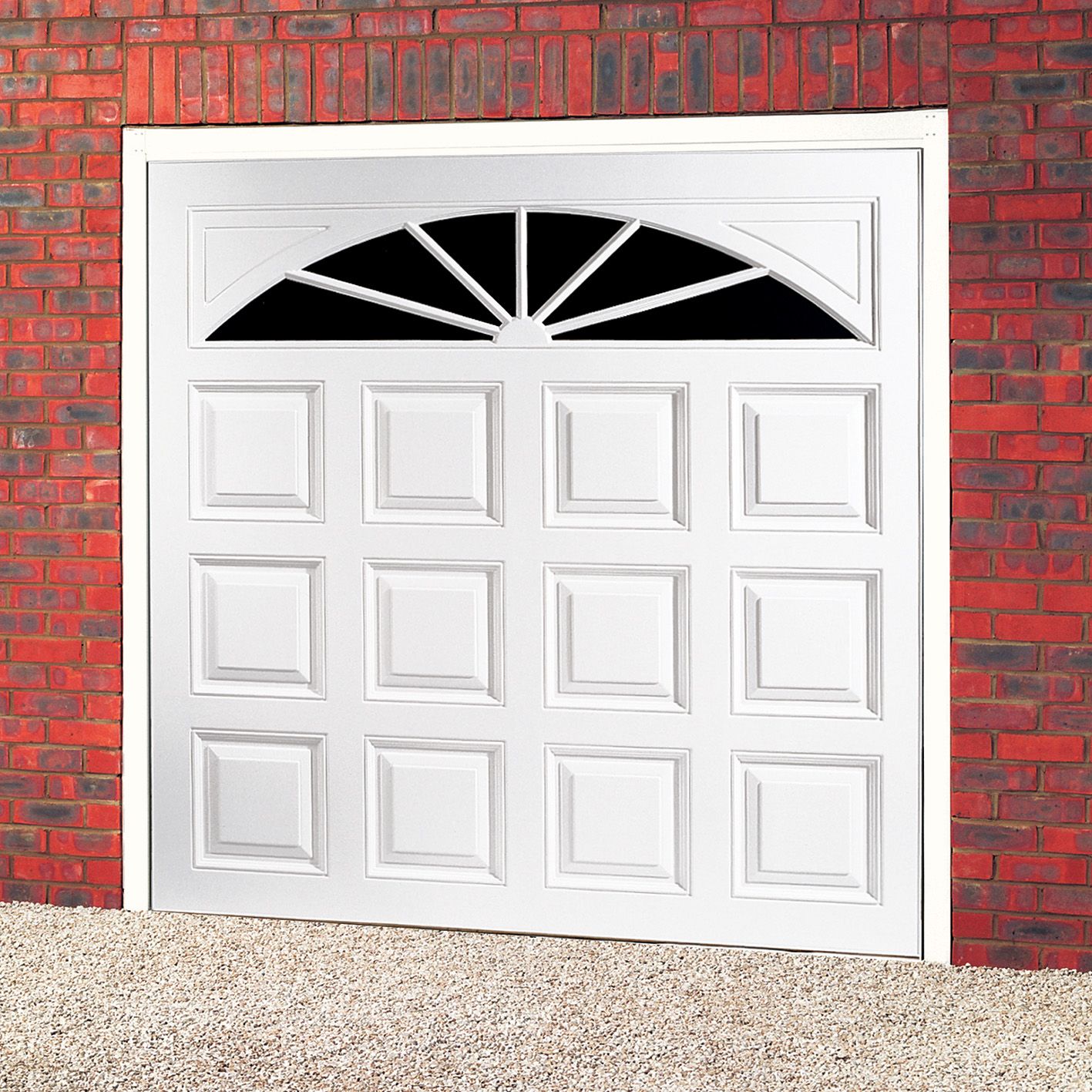 Novoferm Washington Retractable Glazed Garage Door, (H)2134mm (W)2286mm Price Comparisons | Compare The Build