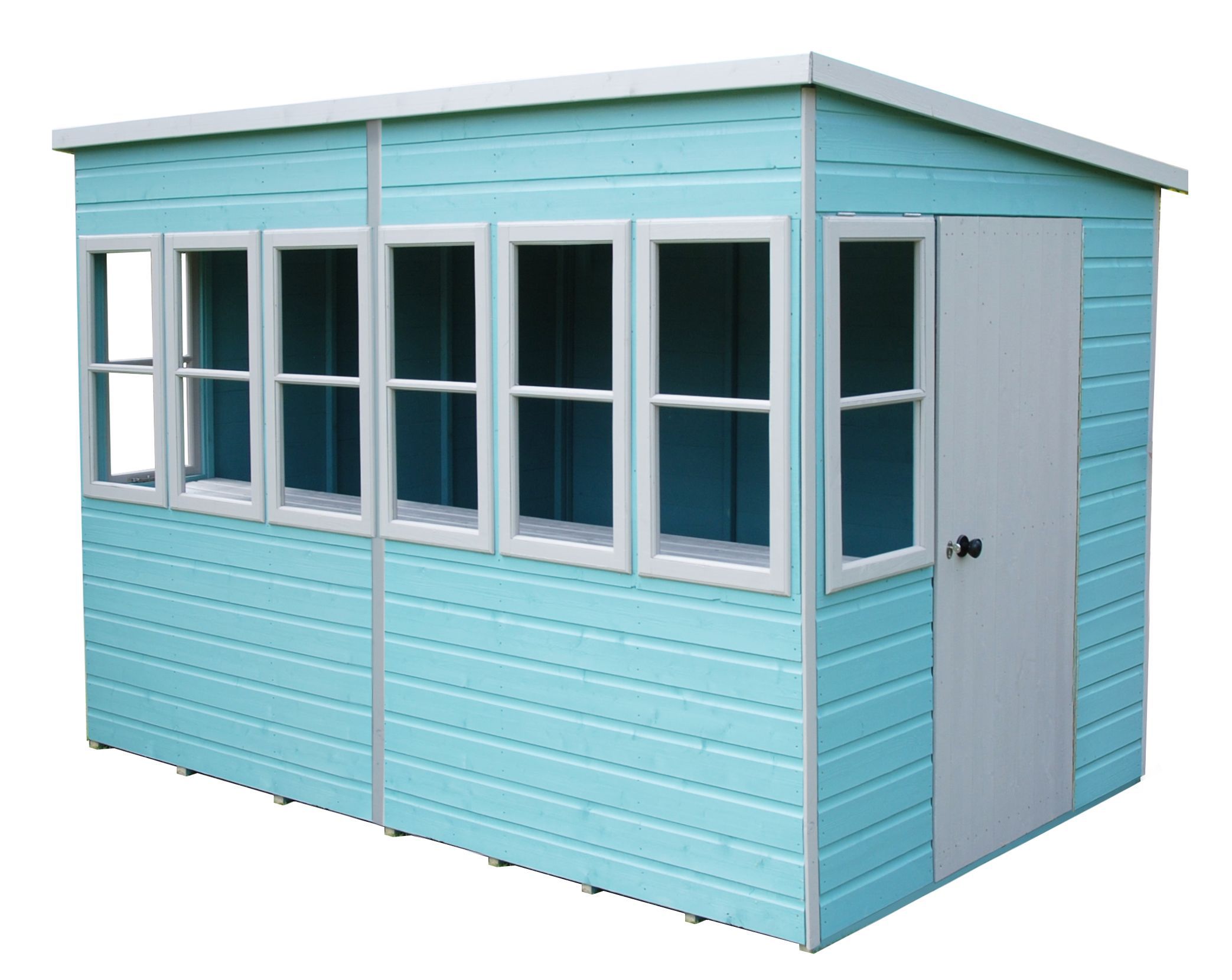 Shire Sun 10X10 Pent Shiplap Wooden Summer House Price Comparisons | Compare The Build