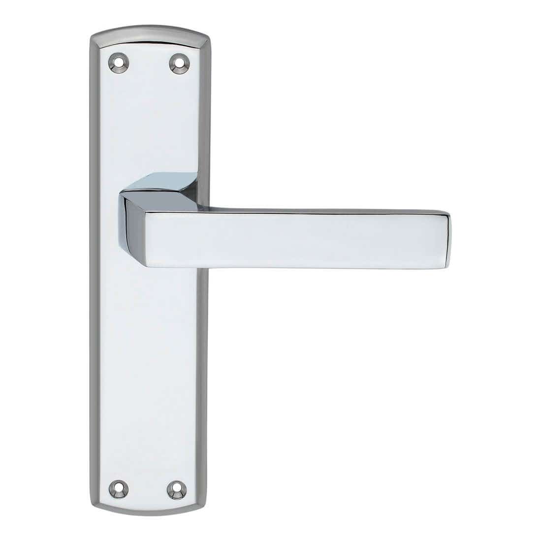 Hector Lever Latch Door Handle - Chrome (Pair) Price Comparisons | Compare The Build