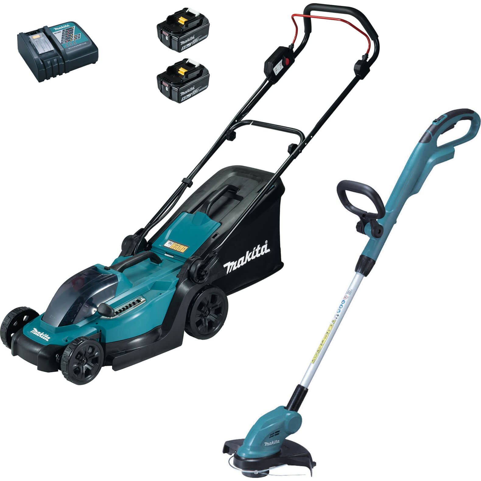 Makita 18v LXT Cordless Garden Lawn Set 2 x 5ah Li-ion Charger Price Comparisons | Compare The Build