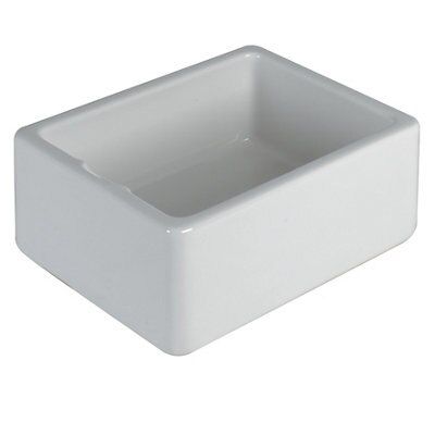 Belfast White Ceramic 1 Bowl Sink Price Comparisons | Compare The Build