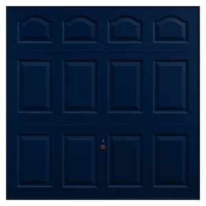 Garador Cathedral Panelled Framed Canopy Garage Door - Steel Blue - 2438 x 2136mm Price Comparisons | Compare The Build