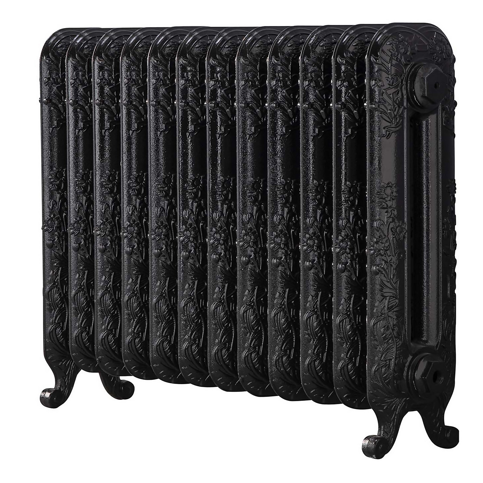 Arroll Cast Iron Radiator 814 X 600 - Black Price Comparisons | Compare The Build