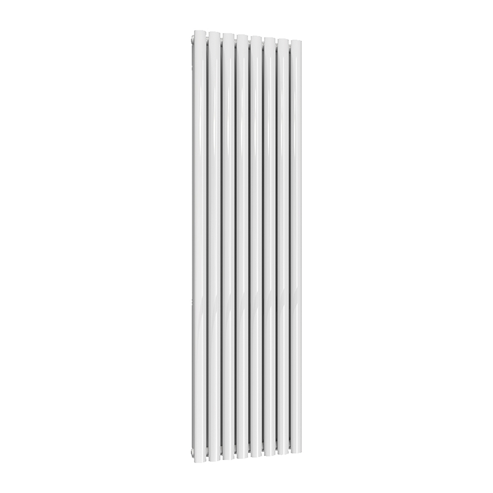 Reina Neva Vertical Designer Radiator, White, 1800mm x 472mm | Compare The Build