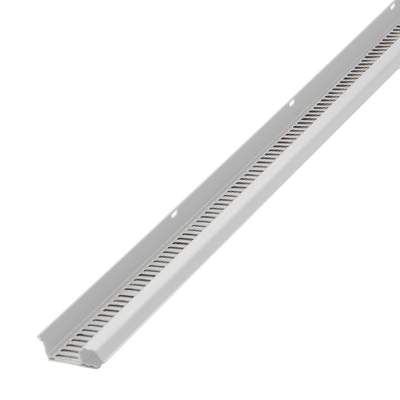 Glidevale White Continuous Soffit Vent for 6-10mm Board - Pack of 10 CSV244-WH Price Comparisons | Compare The Build