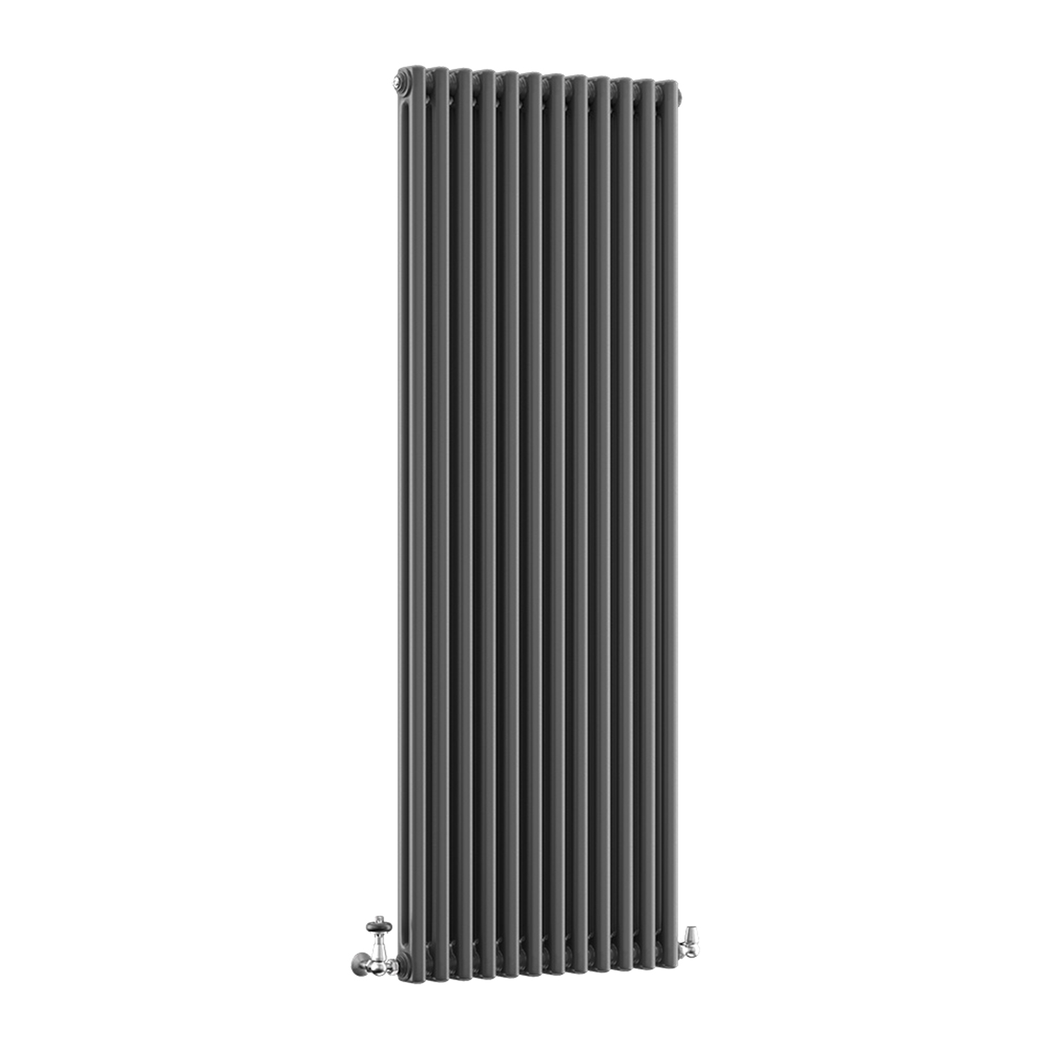 DQ Modus 2 Column Vertical Radiator, Slate Grey, 1800mm x 530mm Price Comparisons | Compare The Build